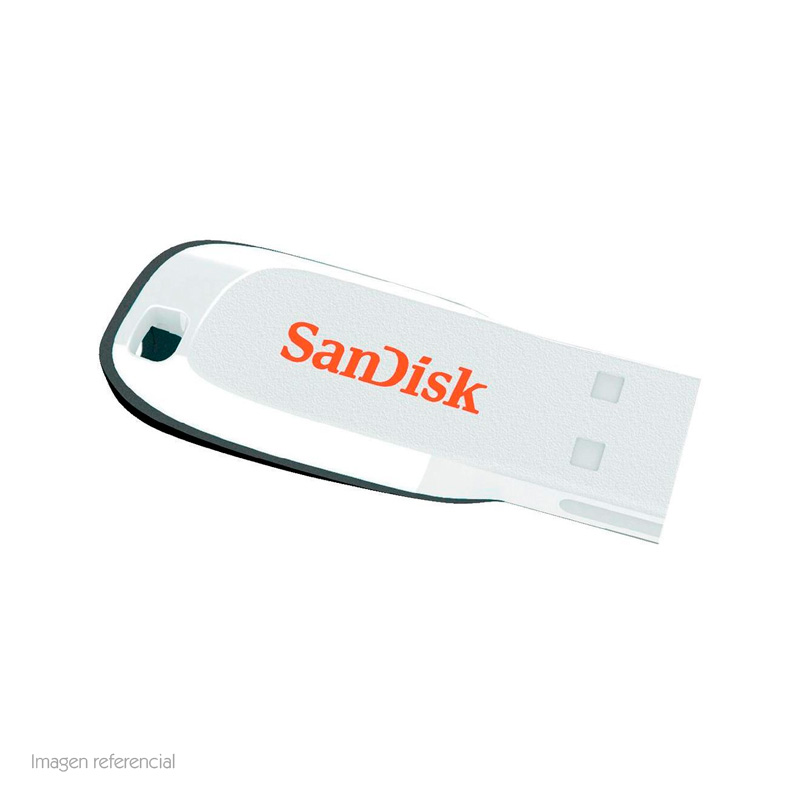 USB SANDISK 16GB CRUZER WHITE