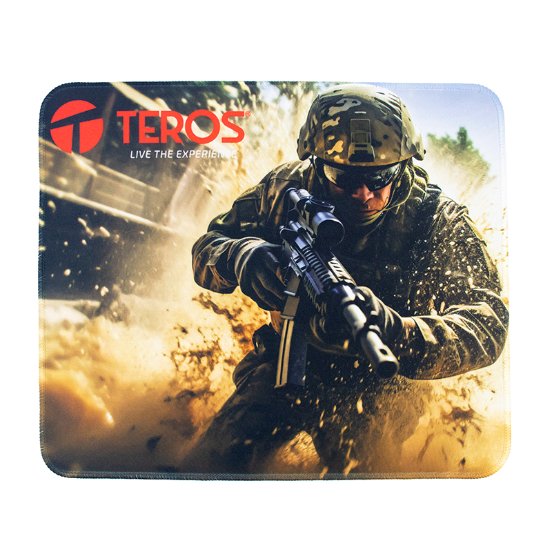 MOUSE PAD STD  TE3018 BK