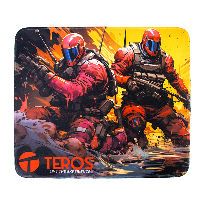 MOUSE PAD STD  TE3019 BK
