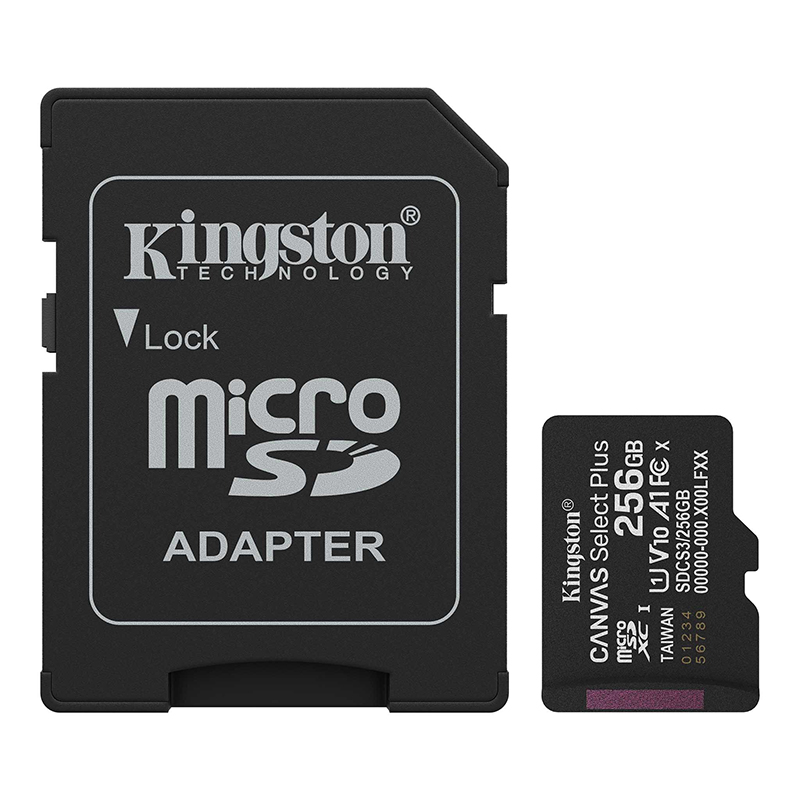 MICROSDXC KT SELECT PLUS 256GB