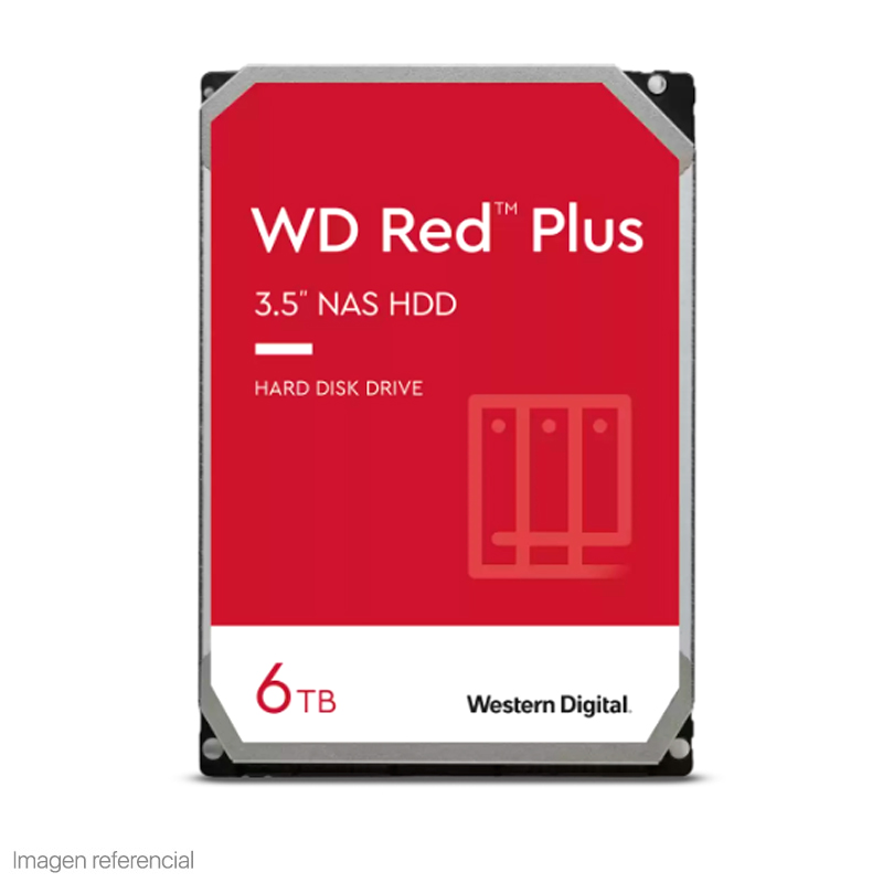 HD WD 6TB RED PLUS SATA 5400