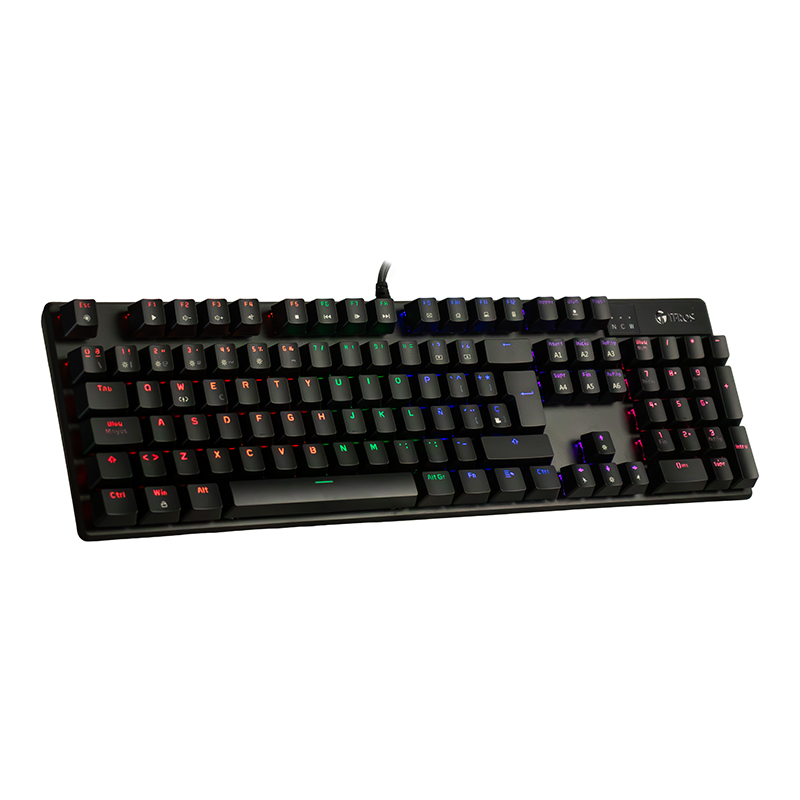 TECLADO GAMER USB TE4068 BK
