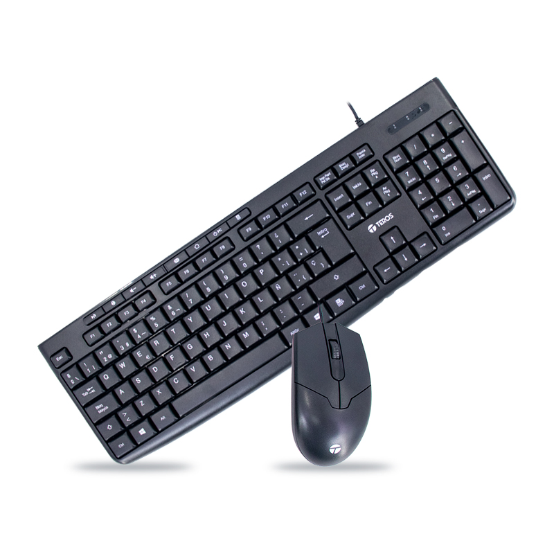 KIT TECLADO Y MOUSE USBTE5012