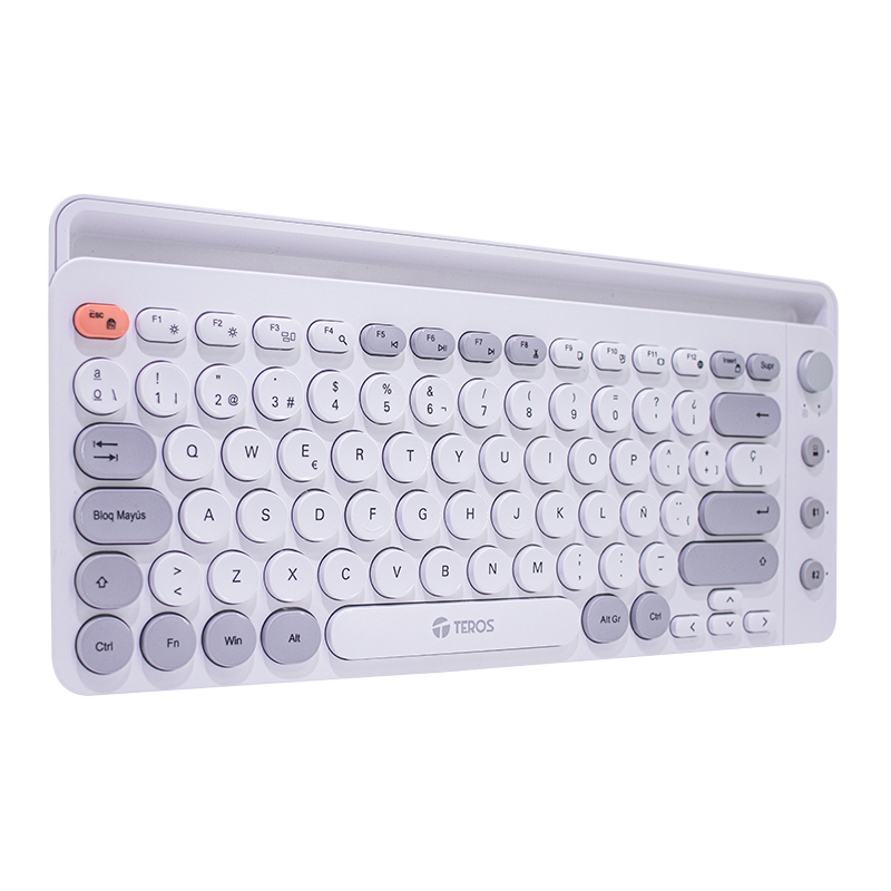 TECLADO STD WIRELESS TE4070 WH