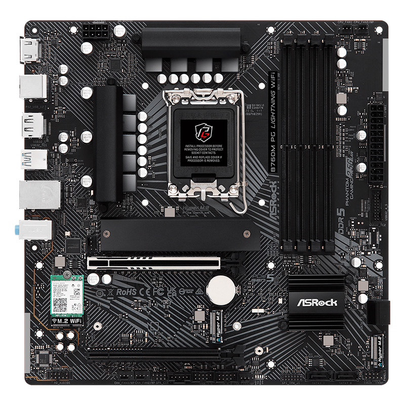 MB AR B760M PG LIGHTNING WIFI
