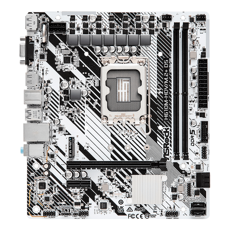 MB AR H610-HDV/M.2+ SVL DDR5