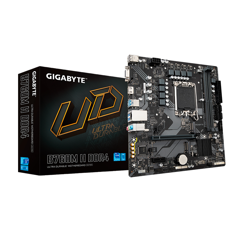 MB GB B760M H S/V/L DDR4