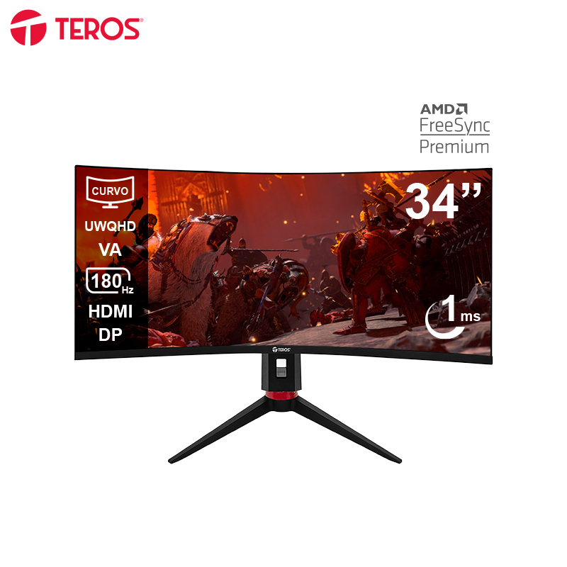 MON TE 34\'' WQHD  180HZ 1MS C