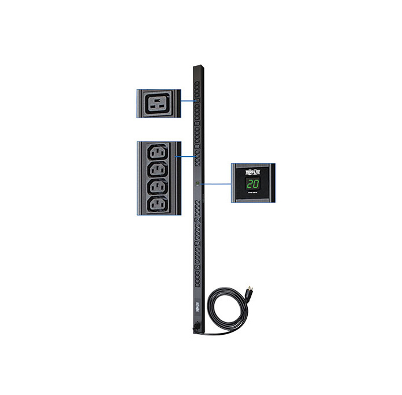 PDU MONO CON MEDIDOR DIGITAL