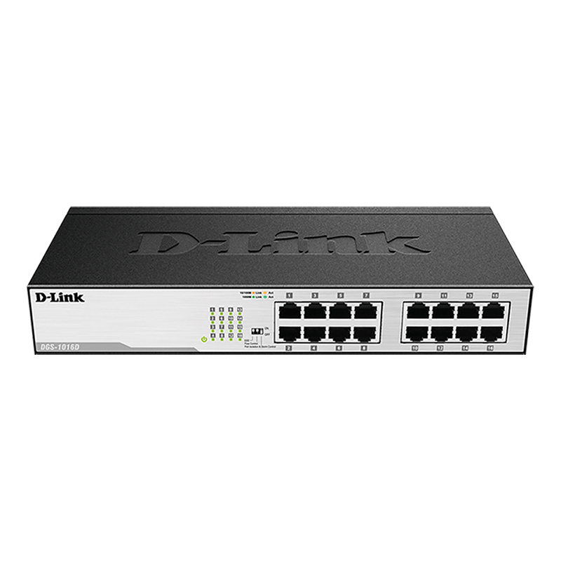 16-PORT 10/1001000MBPS UNMANAG
