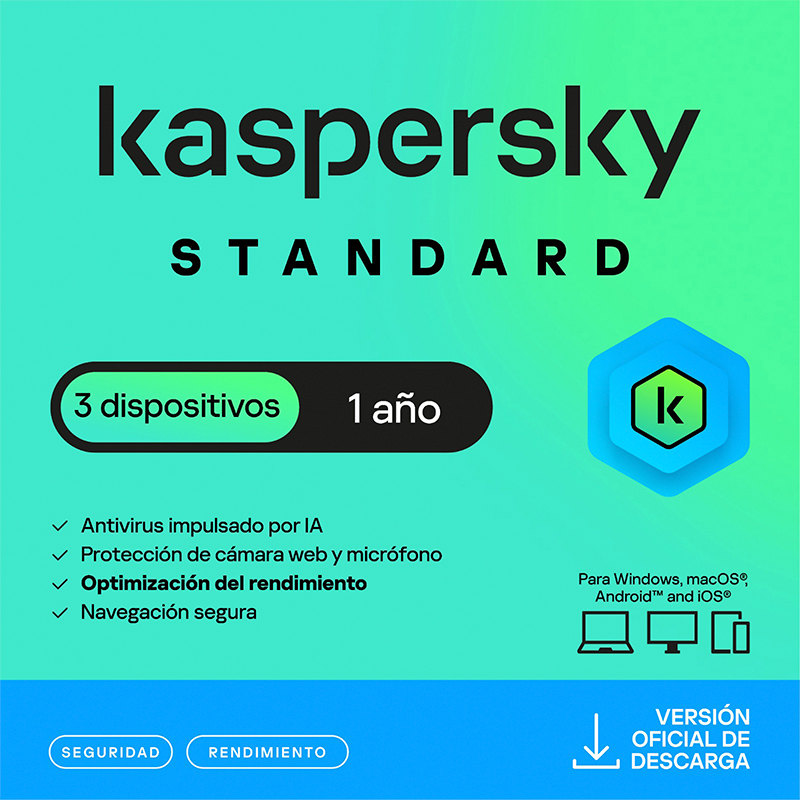 KASPERSKY STANDARD LATAM 3-DVC