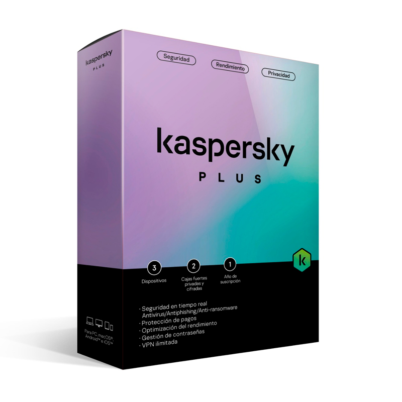 KASPERSKY PLUS 3PC 1A�O