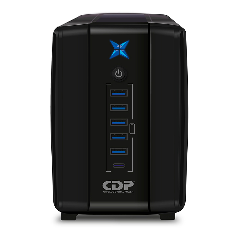 UPS 500VA/250W 8 SALIDAS